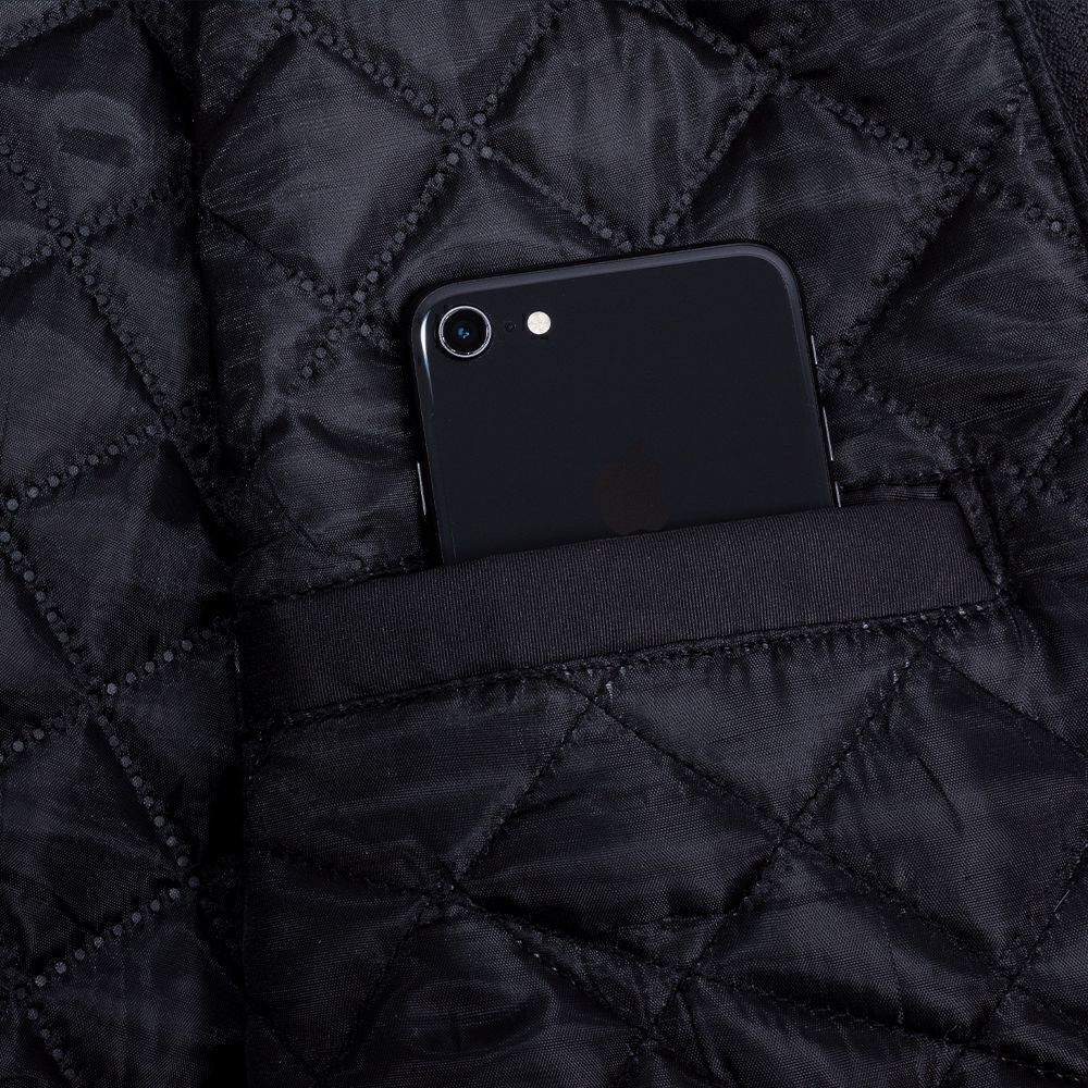 Bomber Jacket- Black Small - Picture 3 of 3